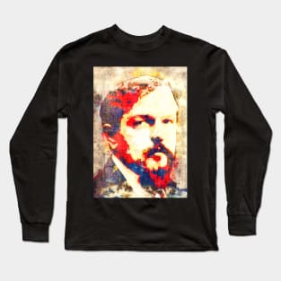 Claude Debussy Pop Art Long Sleeve T-Shirt